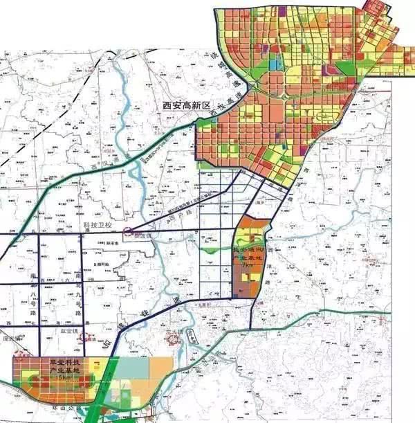 西安城市印象：地图的演变见证大西安城市发展和扩张