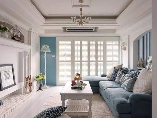 130平地中海公寓，一蓝一粉的儿童房最得我心，孩子们非常喜欢