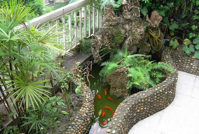 阳台装修空出2平米，设计成阳台鱼池，转运聚财完美炫爆朋友圈