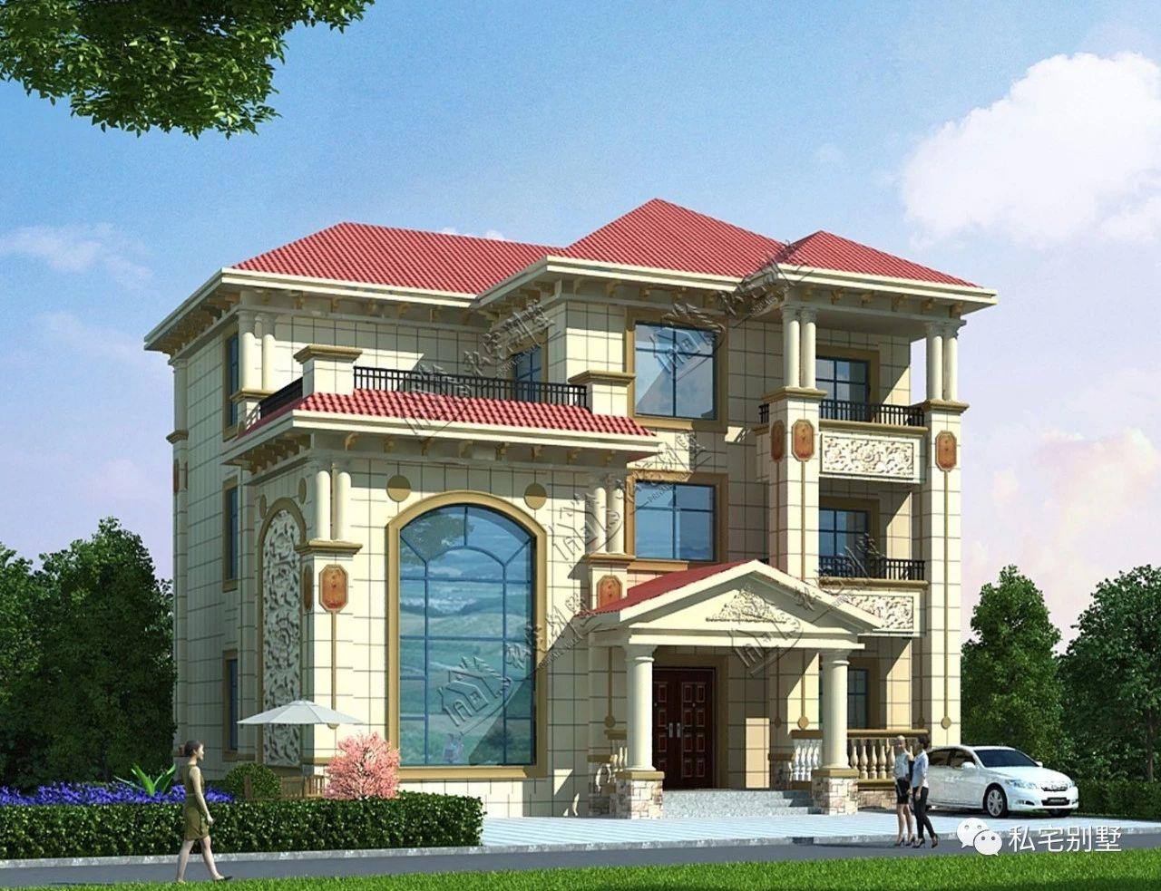 32套三层农村别墅户型, 选哪套都非常适合