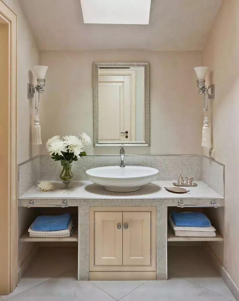 卫生间洗手台别装太随意了，设计师们都这样做！