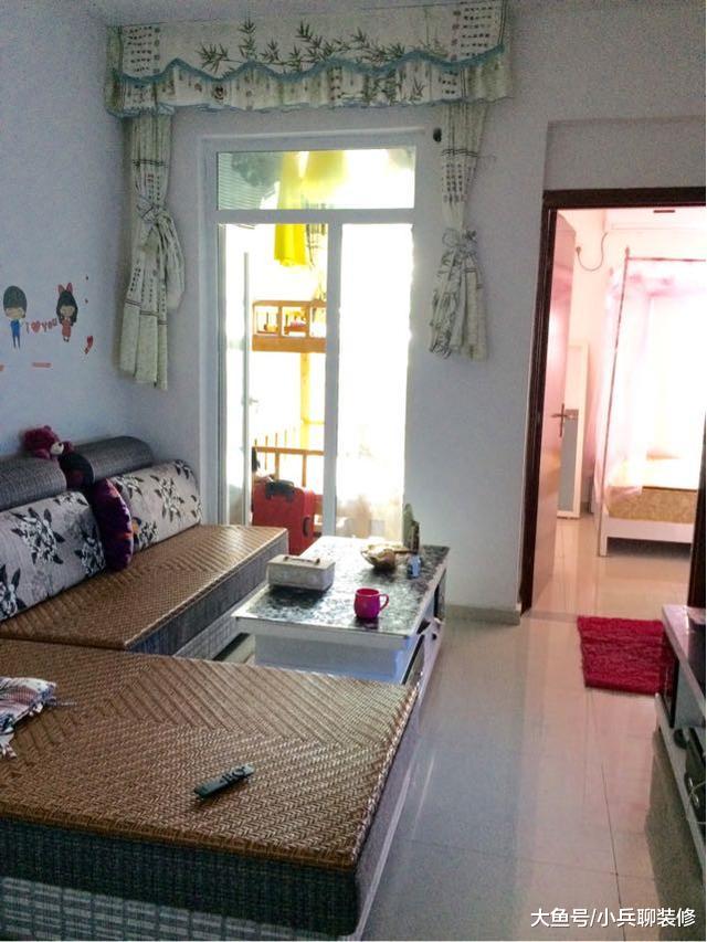 月租400元的公租房，已经简单装修过，买了家具家电就入住了！