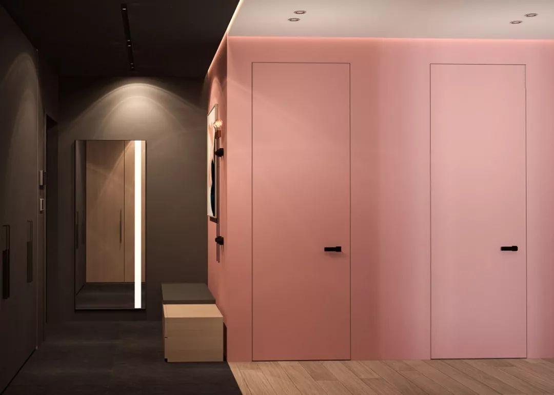 装修时加一点粉色调真高级 看这个简约风格小户型