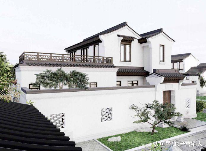 哪吒腾空一刻，海边的江南合院亮了！