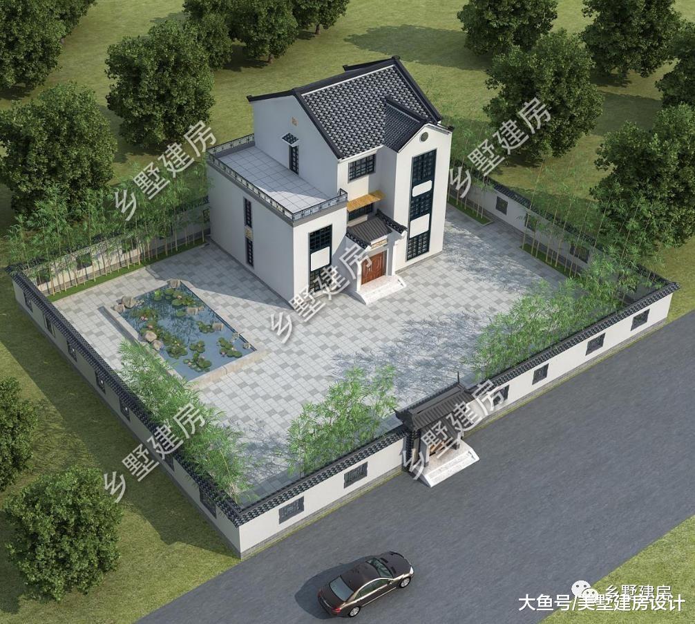 自建房前一定要看的中式别墅，52万120平，看到就是赚到！
