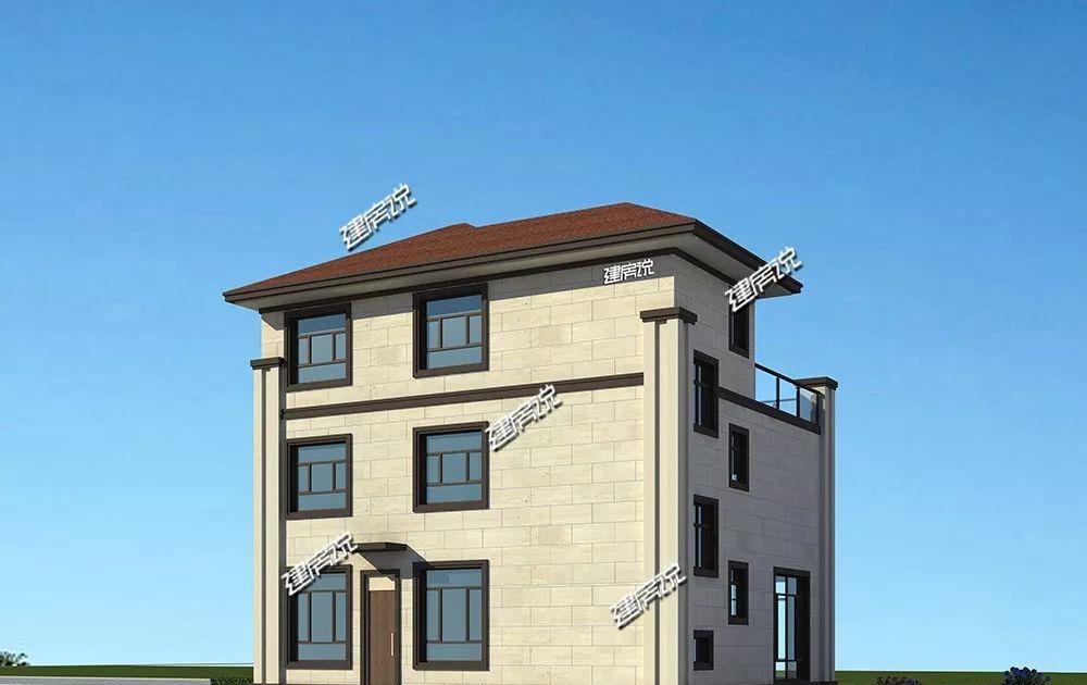 118㎡新中式别墅，三十几万建一栋，日子越过越红火