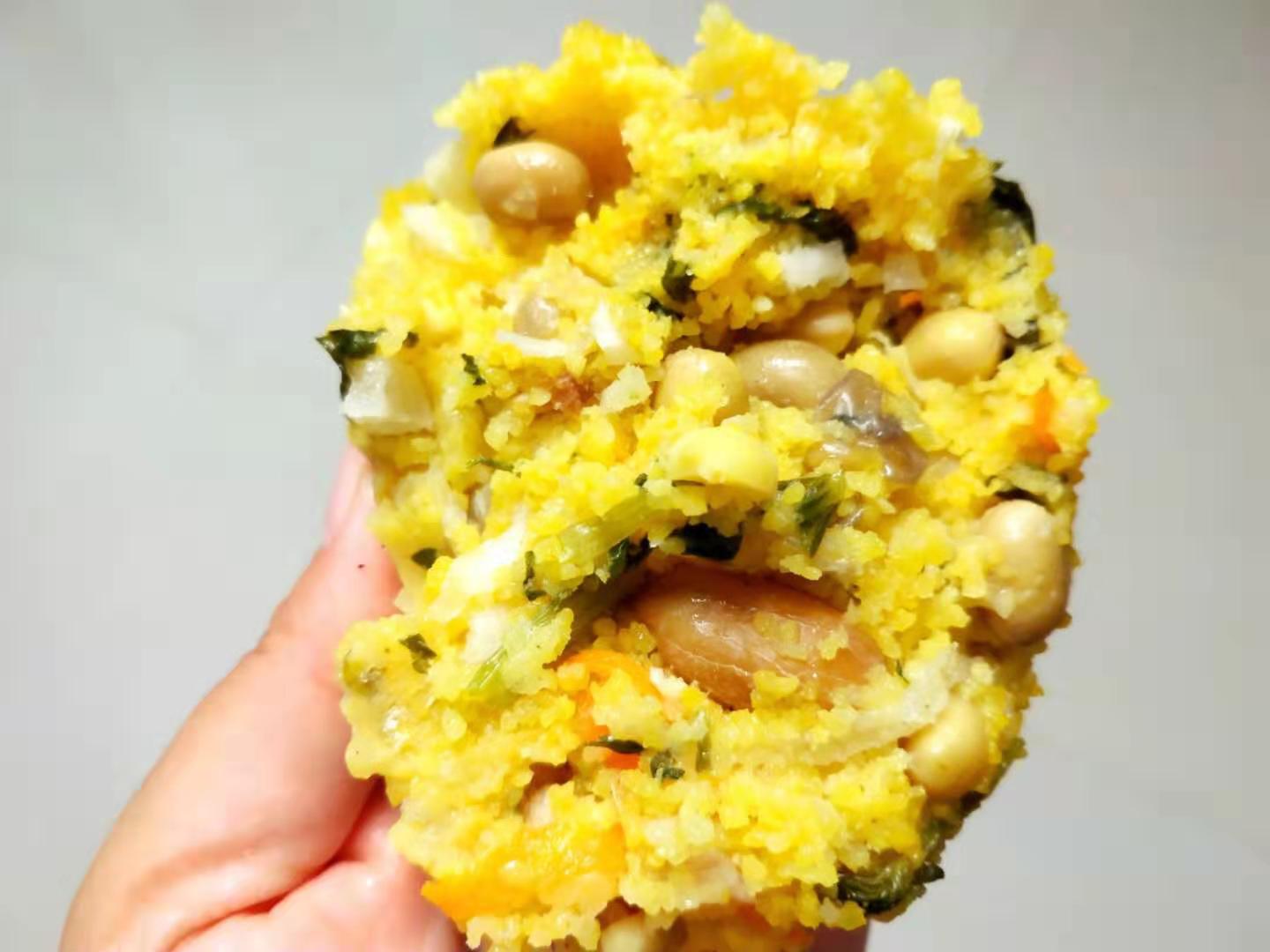 济源特产蒸菜糕，是我吃过最好吃的窝窝头，蓬松柔软越吃越香