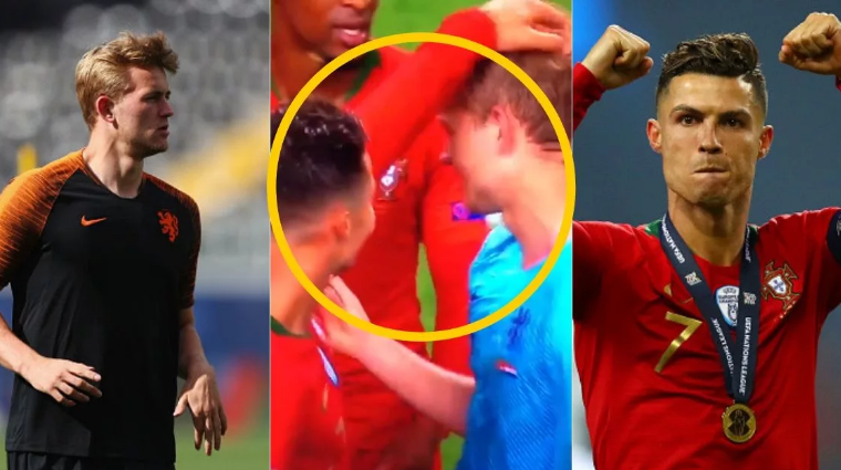 C罗邀请德·利特在欧洲足球联盟决赛后加盟尤文图斯