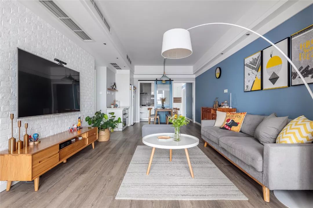 130㎡北欧，文艺活力，年轻人的舒适之家