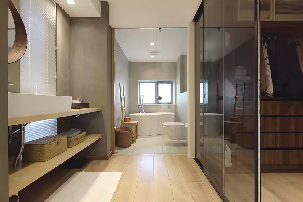 147平的現代風復式大宅，樓上的大露臺可真讓人羨慕