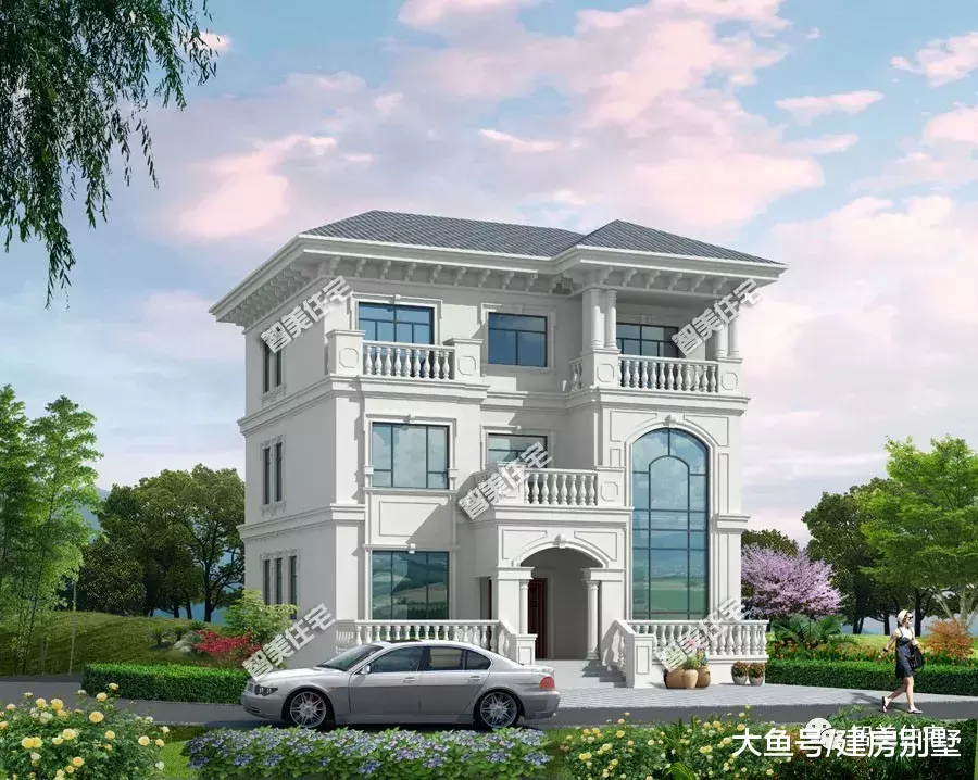 9栋面宽13米的农村别墅，一栋好房可助你走上人生巅峰