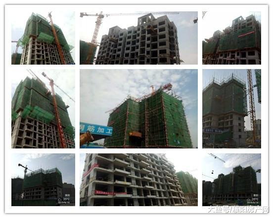 6月濮阳各大楼盘施工进度实拍，快看看你家建成啥样了？