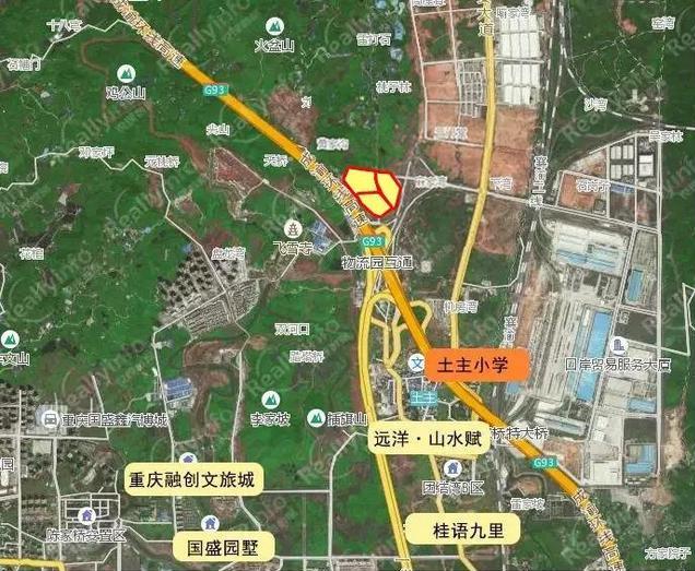 重庆蔡家、西永加速供地！ 409亩商住用地上线