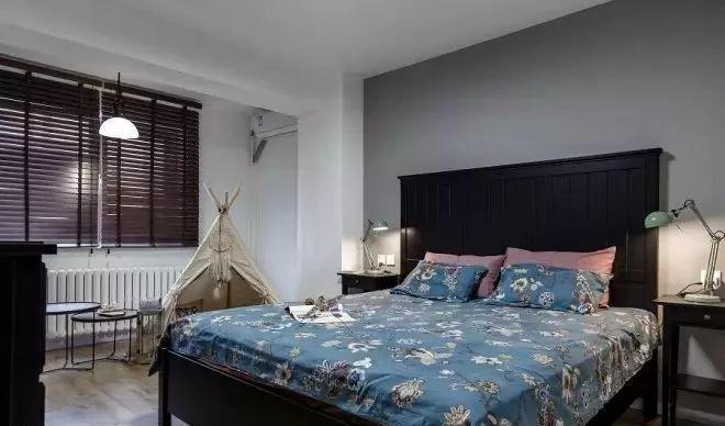 72平的北歐風小戶型二居室，異形的玄關還更顯寬敞