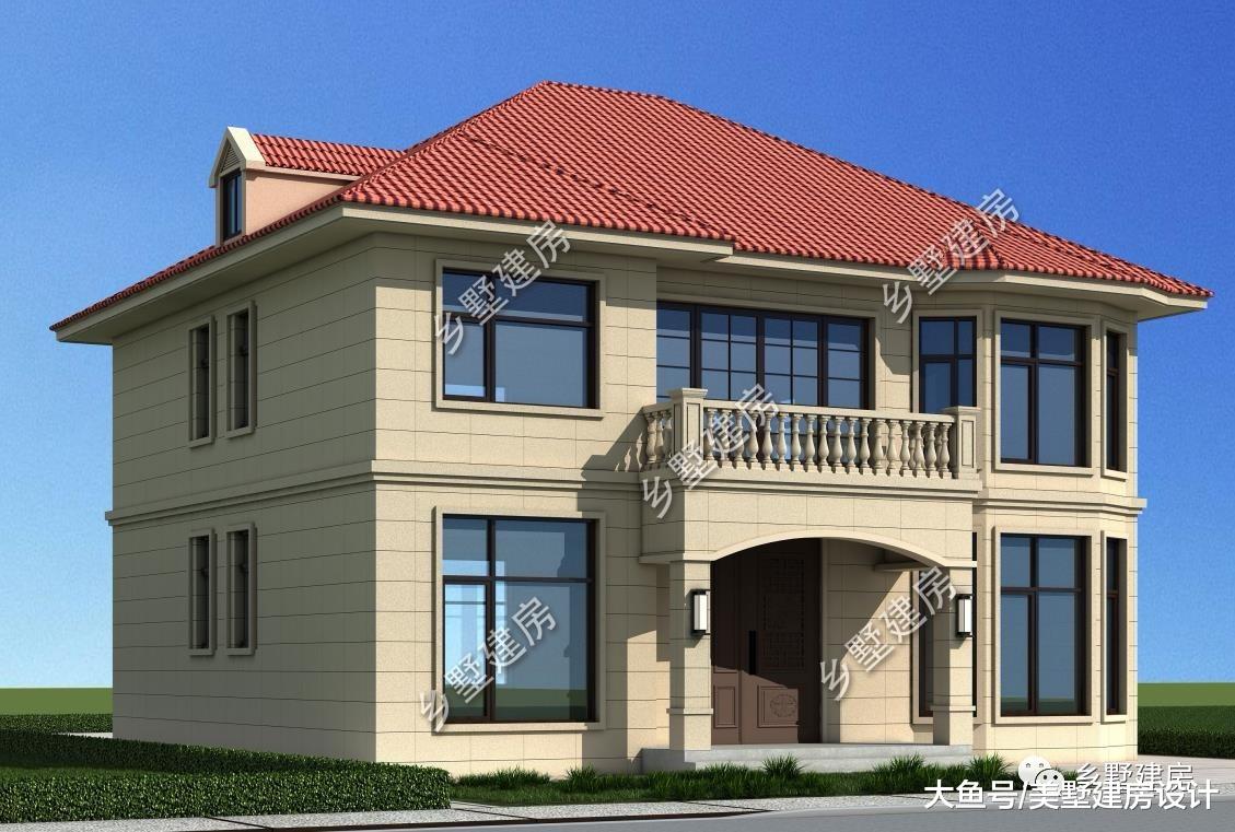 花30几万，建一套现代风格二层别墅，谁能不羡慕？