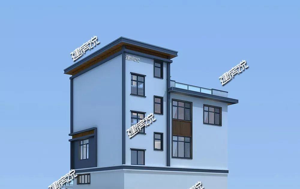 带车库的122㎡现代别墅，简约实用，性价比杠杠的！