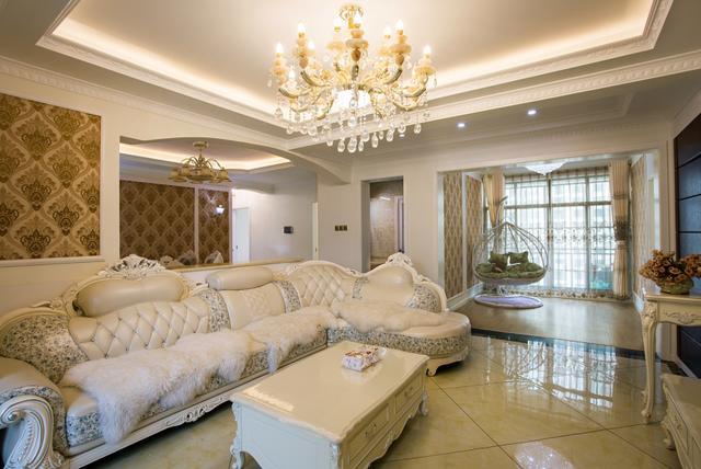 晒80平新家砸30万，老婆非要在玄关也装吊灯，效果出来大家惊艳了