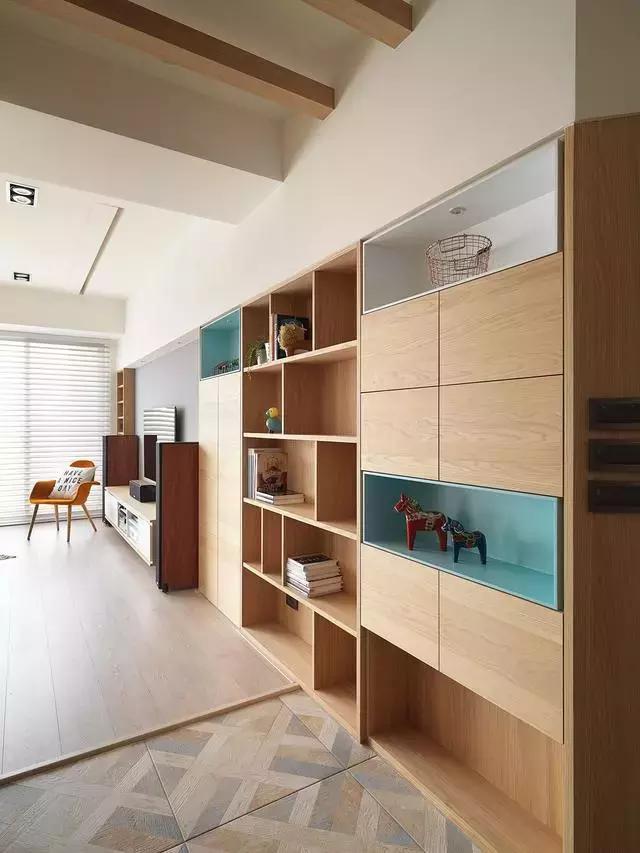 101平唯美北欧风三居室，大量木质元素+文化砖墙，轻松又惬意