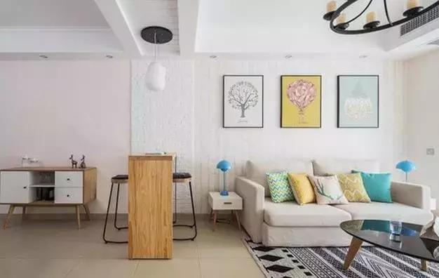 92平米新房装修完毕，餐厅设计太新颖，打扫完就想立马入住！