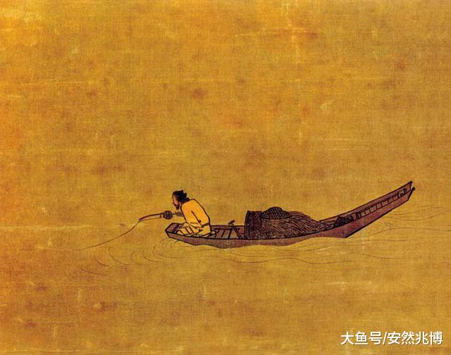 画个老头钓鱼却成千古名画？放大10倍，细节成就了这幅画
