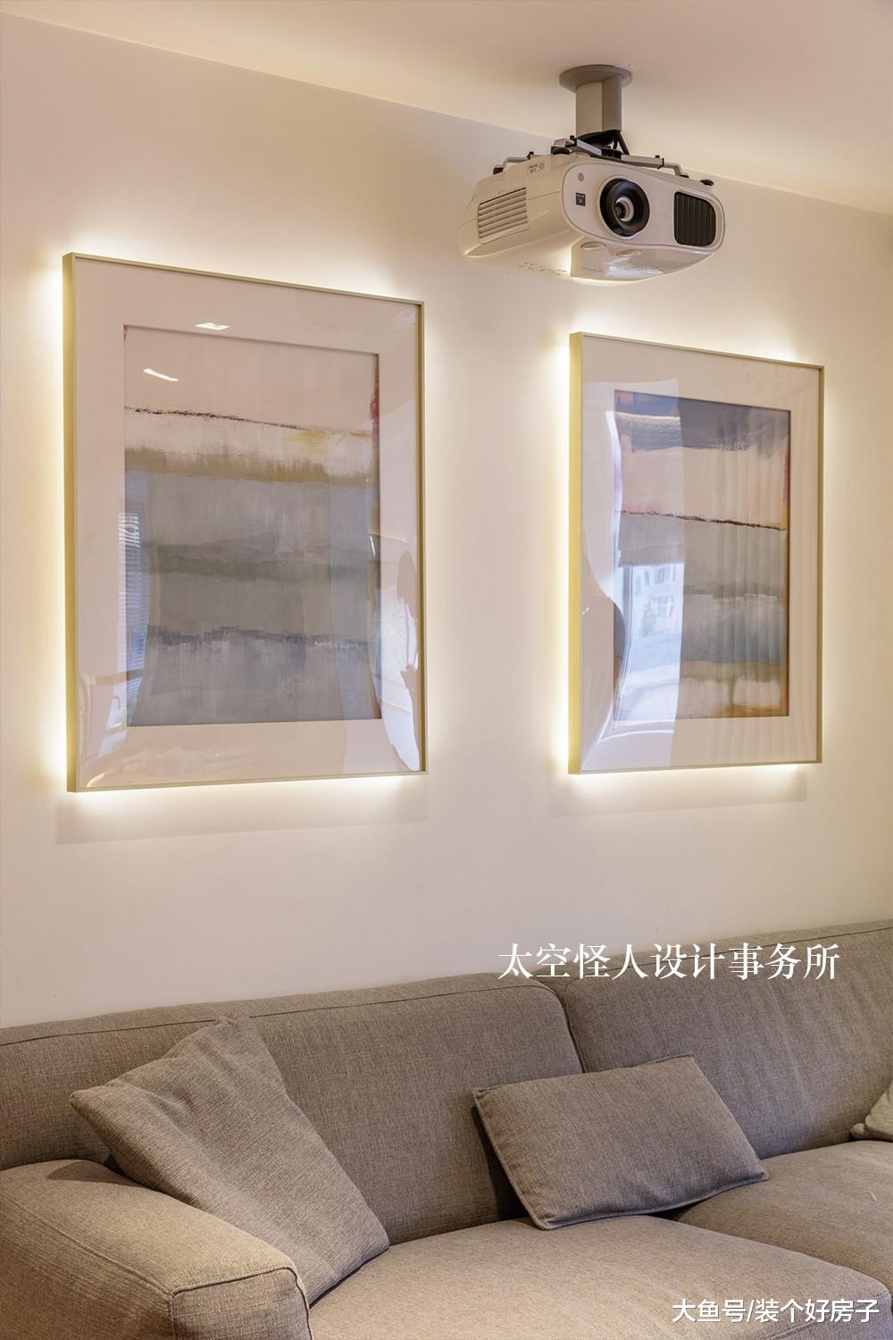 细节控不要错过的“高能”之家：109米灯带+62处点光源！