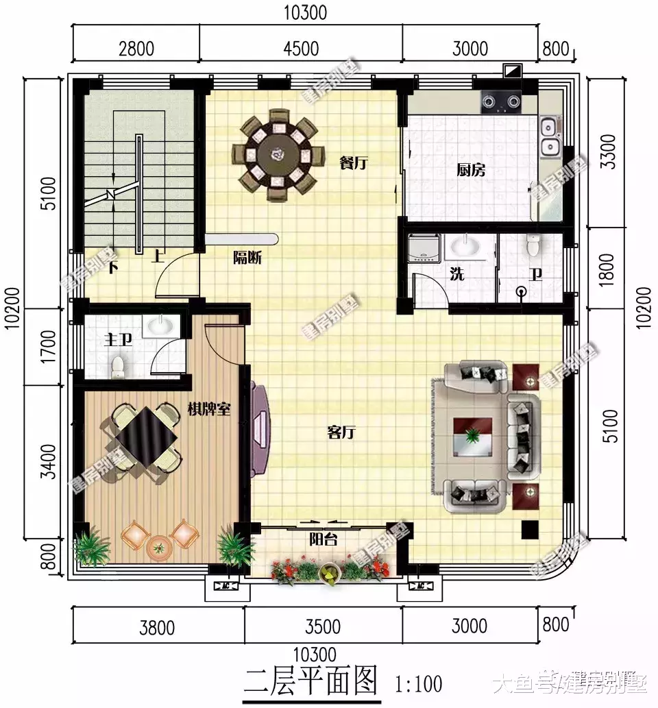 小户型的四层农村自建房，第一栋带商铺，住第二栋生活很小资