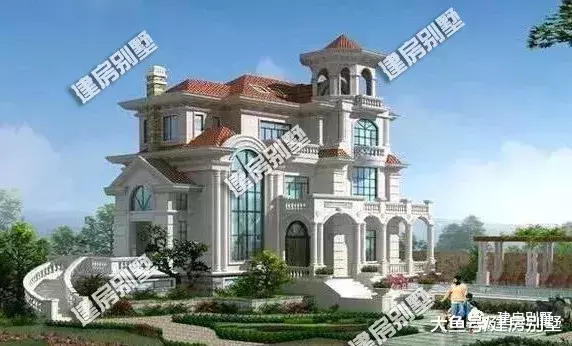 千家萬戶都想建的豪宅完工啦！這氣派的風格，再難找出第二棟
