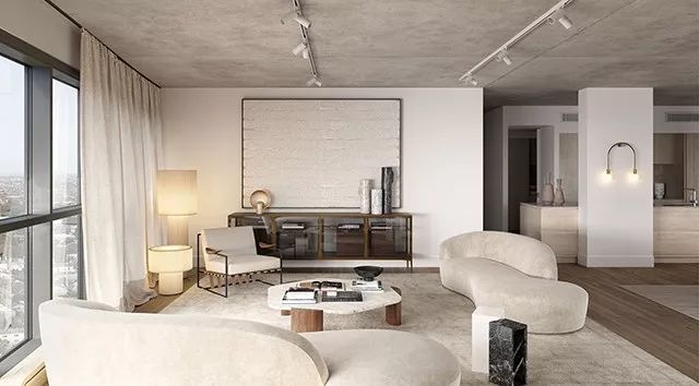 墨尔本One Wellington样板间——现代公寓生活的选择权