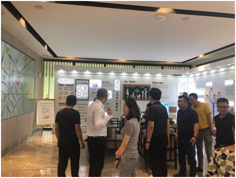 中梁首府（中梁华章小区）积极引入优质教育配套 北京四中代表团至项目进行考察交流