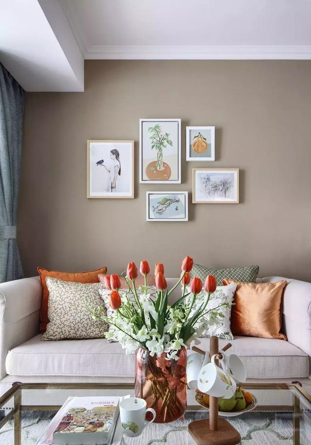 晒晒朋友的97㎡清新简欧风新房，这么漂亮装修才花了16万，好羡慕