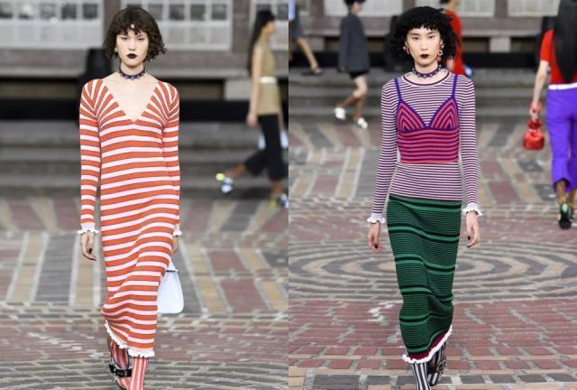 一件彩色条纹，能让你美过春夏秋冬