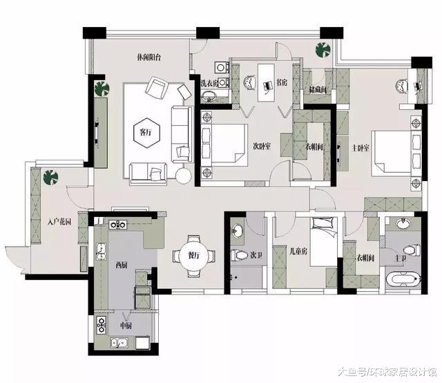 晒晒我家180㎡气质美式, 真的是太漂亮了, 钱烧的一点都不后悔!