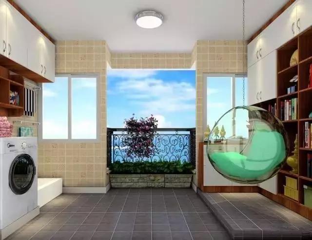 老婆这样改装阳台，马上多了1间房，重点是省下30万！