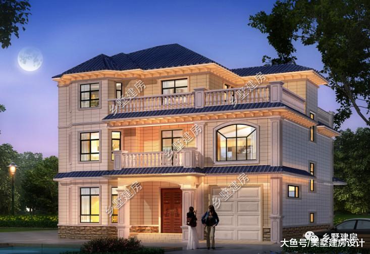 三层小别墅，经济实用，让你看了就想建！