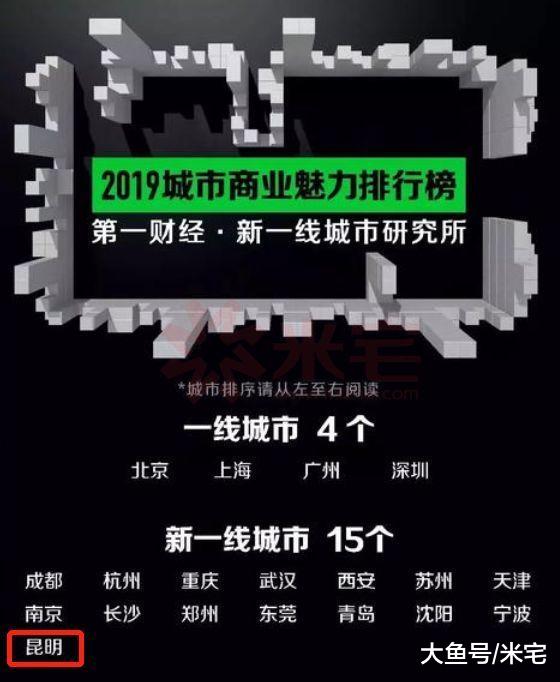 成功上位新一线，昆明房价会不会跟着涨？