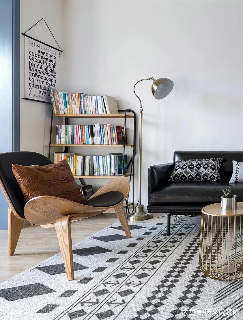 北欧风和复古系碰撞，惊艳了这个家