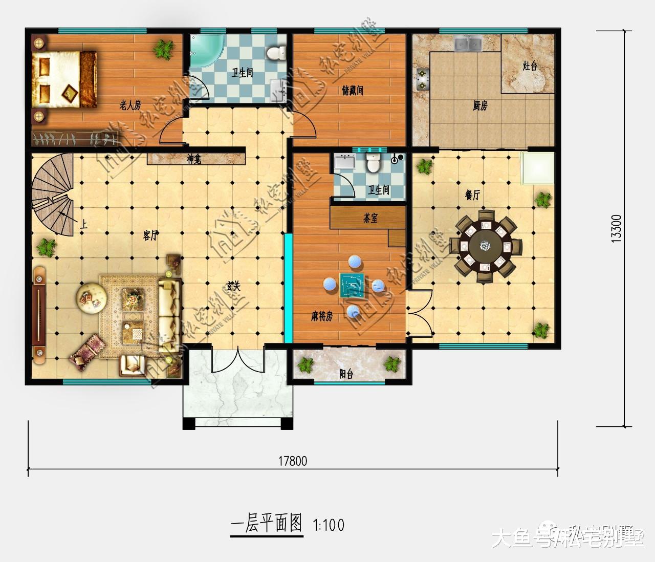 新款欧式两层别墅，农村自建房看过都觉得合适的户型