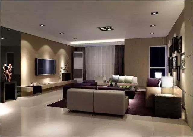 现在客厅天花板都流行这样装，再加上筒灯，美出了天际！