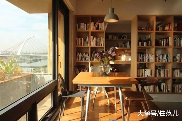 要什么大书房啊，客厅1㎡就能搞定