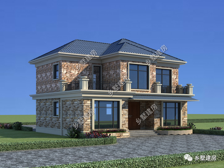 二层花园小洋楼，双客厅+堂屋，乡间小墅也有大家风范！