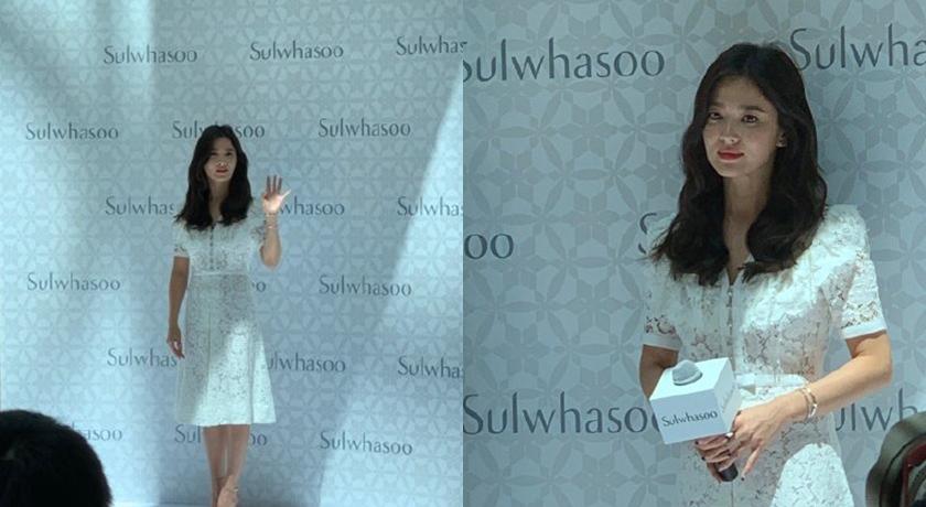 宋慧乔婚变后首露面！强颜撑场也挡不了爆瘦模样...