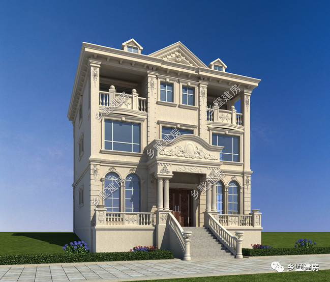 11x13米的欧式别墅，集居住，高端休闲为一体，享受诗意人生