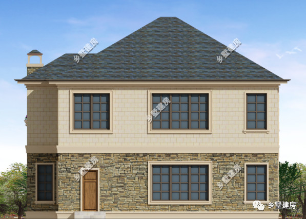 清净的农村环境，配上完美的别墅设计，余生住这样的房子里足矣！