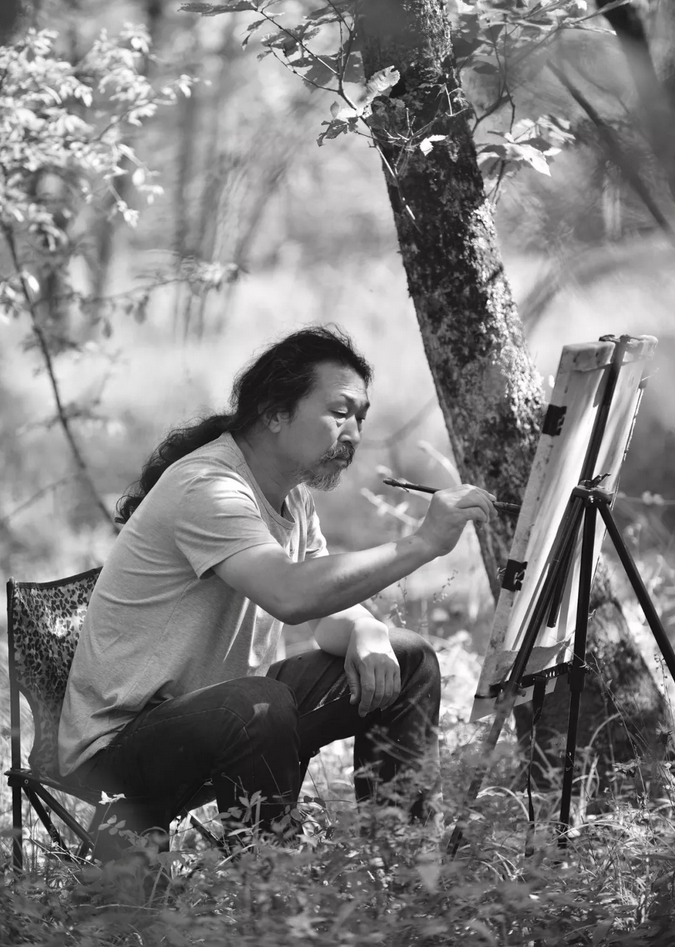 华梦艺术馆热烈祝贺“游心太玄——鞠占圃中国画作品展”隆重开展