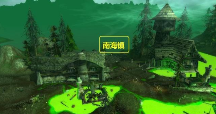 『暴雪』魔兽世界:寻找被暴雪隐藏的“小镇”,不要看地图,地图上找不到