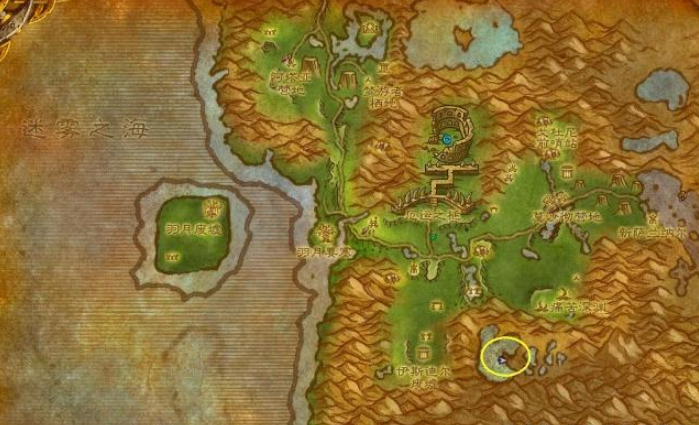『暴雪』魔兽世界:寻找被暴雪隐藏的“小镇”,不要看地图,地图上找不到