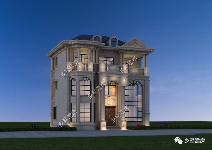 农村自建欧式别墅，大卧室+多阳台，献给爱生活的你！