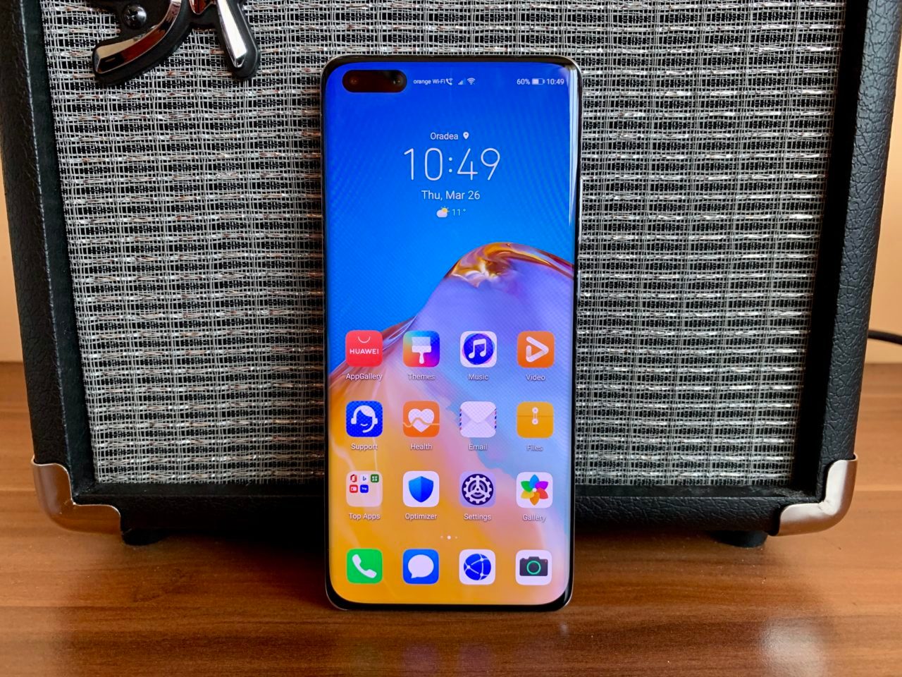 华为p40真机实拍,高级质感,全球首款10x光变手机