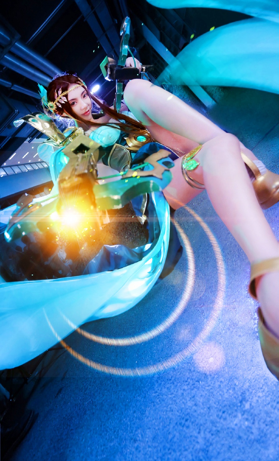 [虞姬]王者荣耀：你们的老婆虞姬到了，这肉腿屏幕都装不下