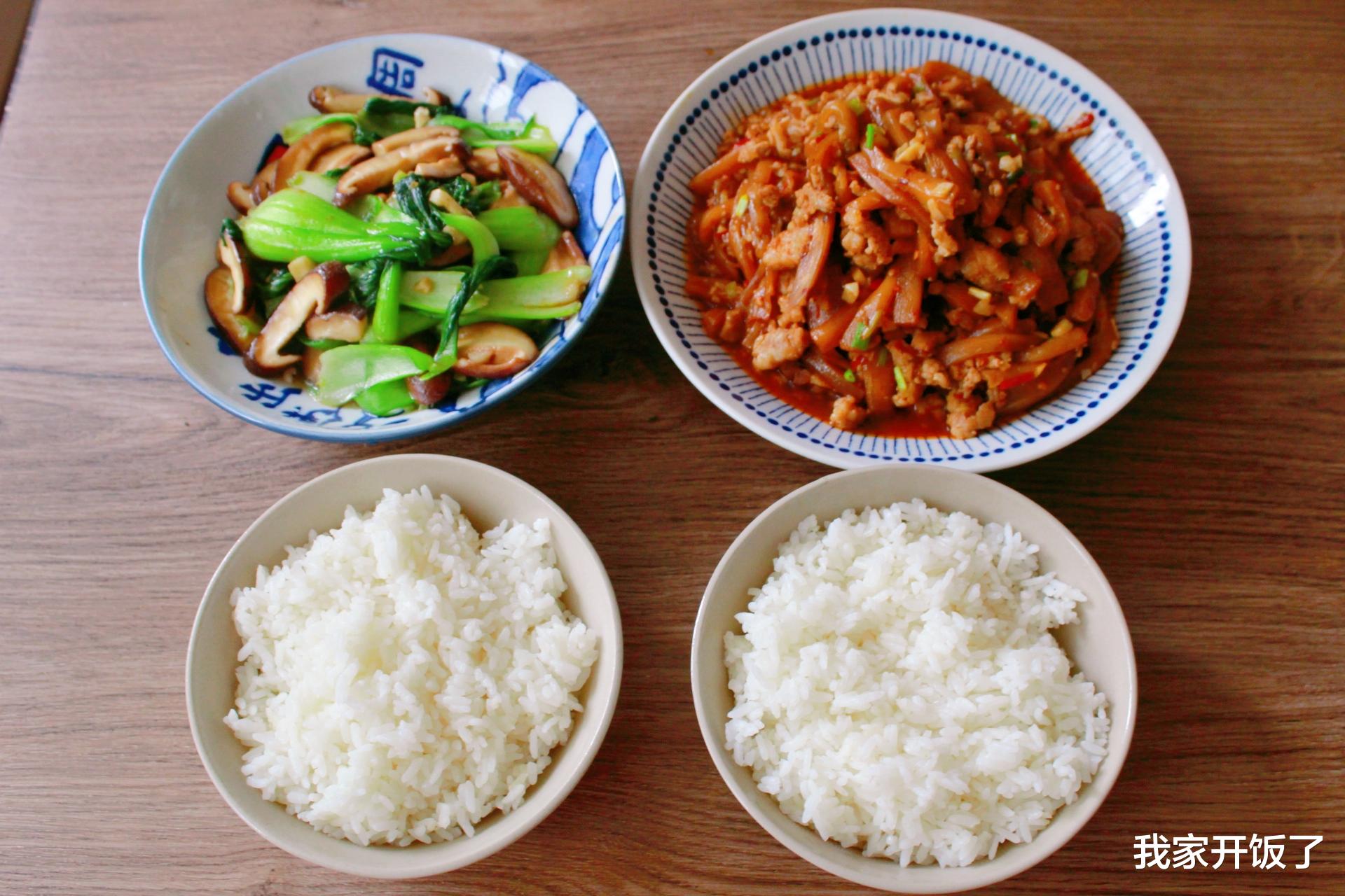 泡面|三线城市，夫妻俩的6天午餐，顿顿两道菜，很满足，不剩菜不浪费